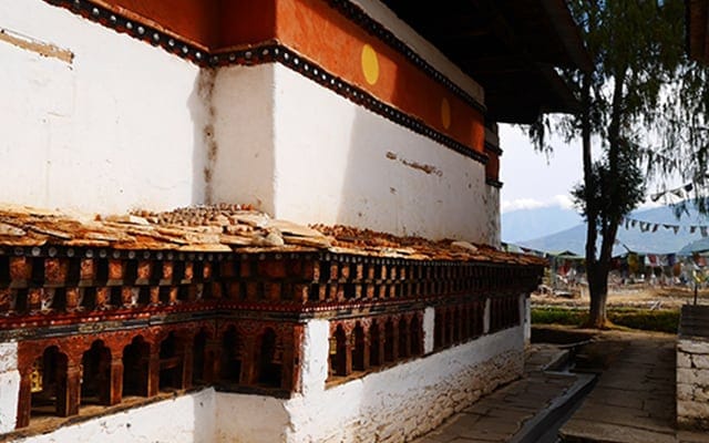 Paro Jangtsa Dumtseg Lhakhang Landscape Image