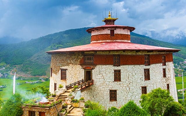 Paro National Museum Of Bhutan Landscape Image