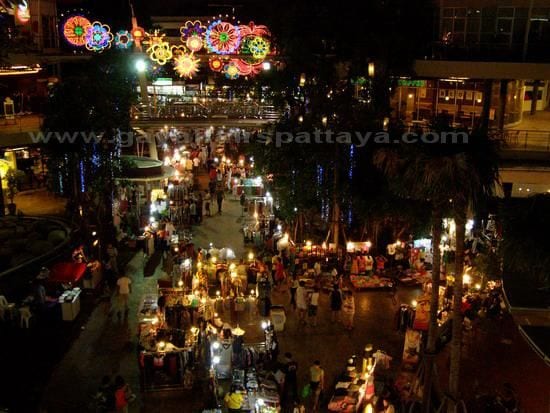 Pattaya Pattaya Night Bazaar Landscape Image