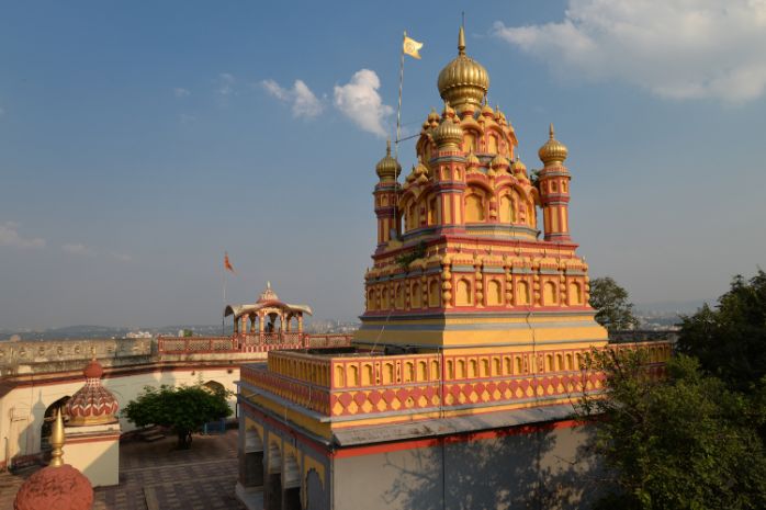 Pune Parvati Hill Temple Landscape Image