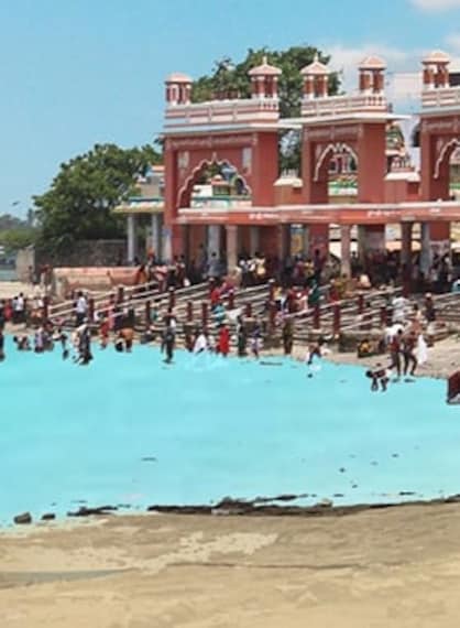 Rameshwaram Agnitheertham Portrait Image