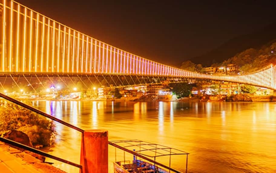 Rishikesh Laxman Jhula Landscape Image