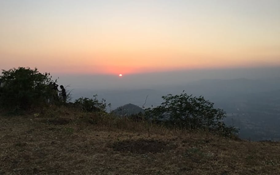 Saputara Sunset Point Landscape Image