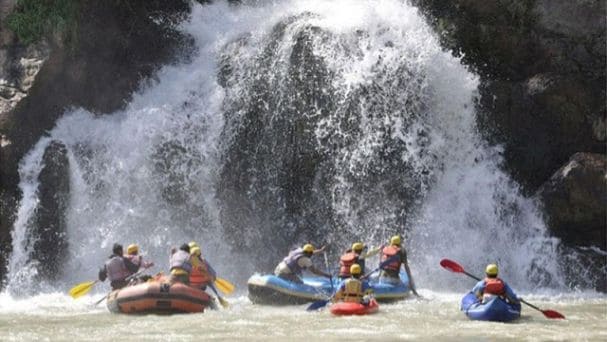 Shimla Tattapani White River Rafting Landscape Image