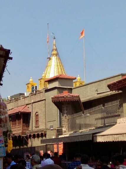 Shirdi Shri Dwarkamai Temple Portrait Image