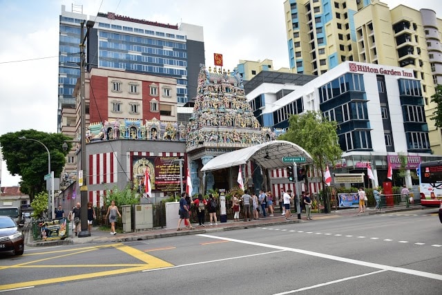 Singapore Feel At Home In Little India Landscape Image