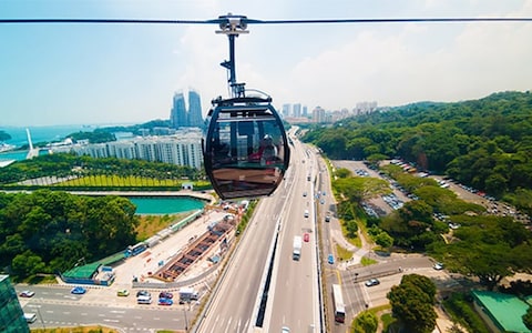 Ride the Singapore Cable Car