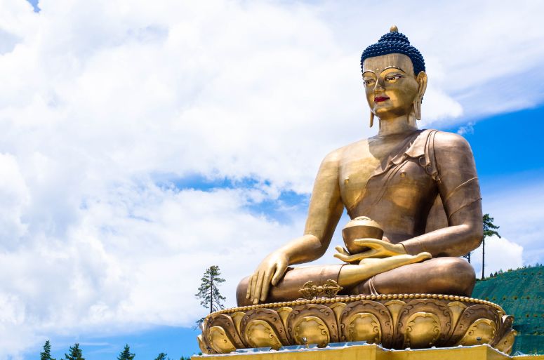 Thimphu Buddha Dordenma Landscape Image