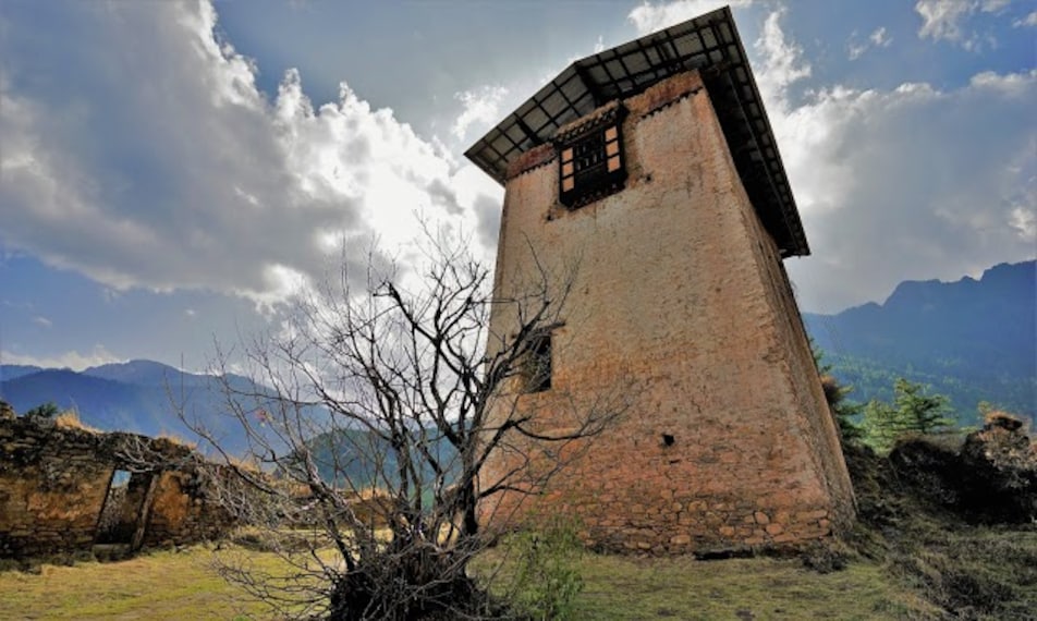 Thimphu Drukgyel Dzong Landscape Image