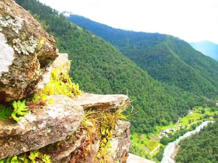 Thimphu Tango Goemba Landscape Image