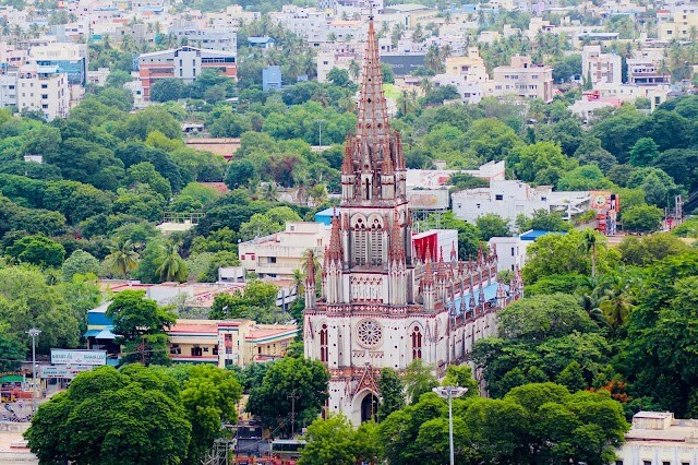 Tiruchirappalli_St_lourdes_or_our_lady_of_lourdes_1