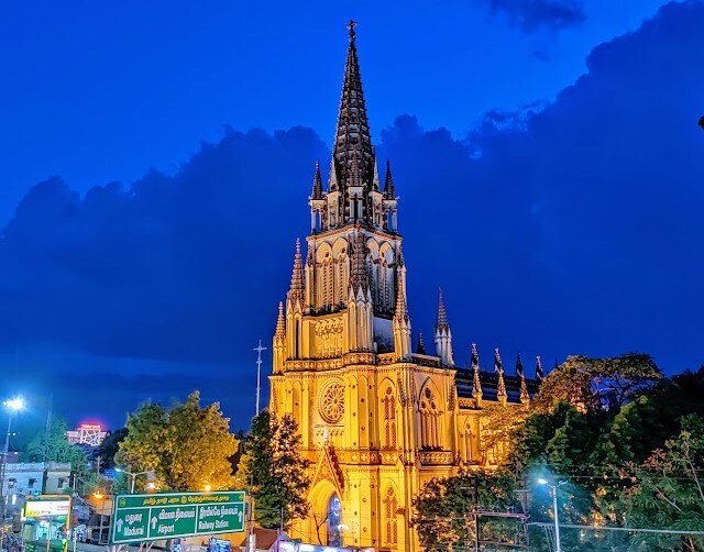 Tiruchirappalli_St_lourdes_or_our_lady_of_lourdes_3