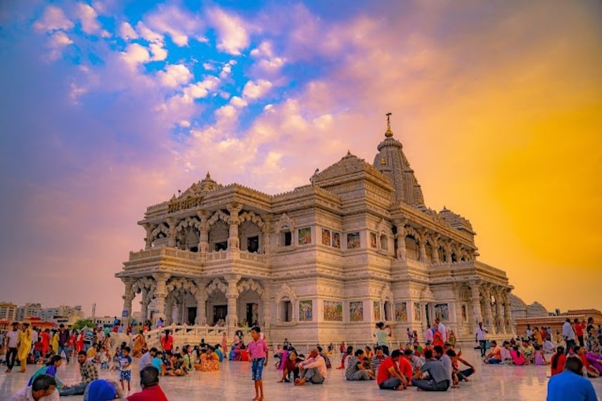 Vrindavan_Prem_mandir_2