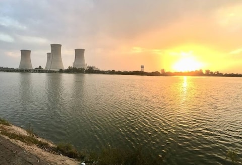 Thermal Plant Lake