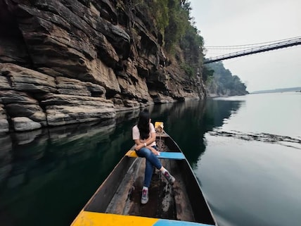 Rafting in Brahmaputra River