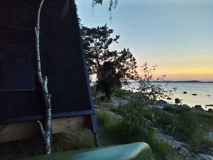 A Night in a Hammock Island at Porvoo Archipelago