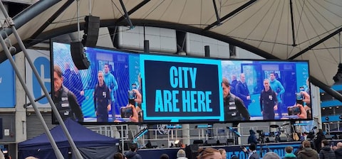 Watch a football match