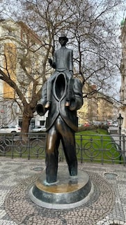 Franz Kafka Statue