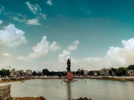 Relax by the Sursagar Lake