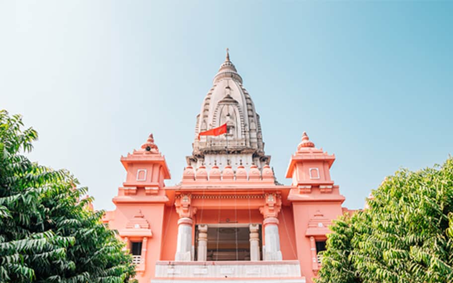 Varanasi Temples Landscape Image