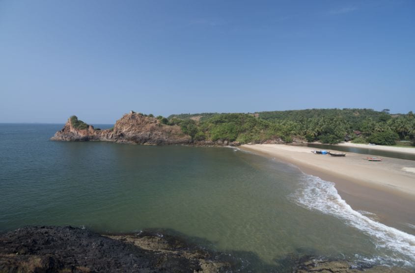 Vengurla Nivti Fort And Beach Landscape Image
