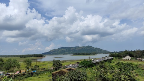Lonavala lake waterfall