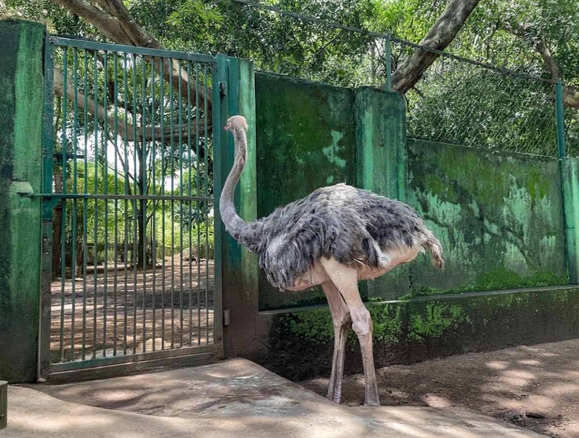 ostrich-in-thrissur-zoo